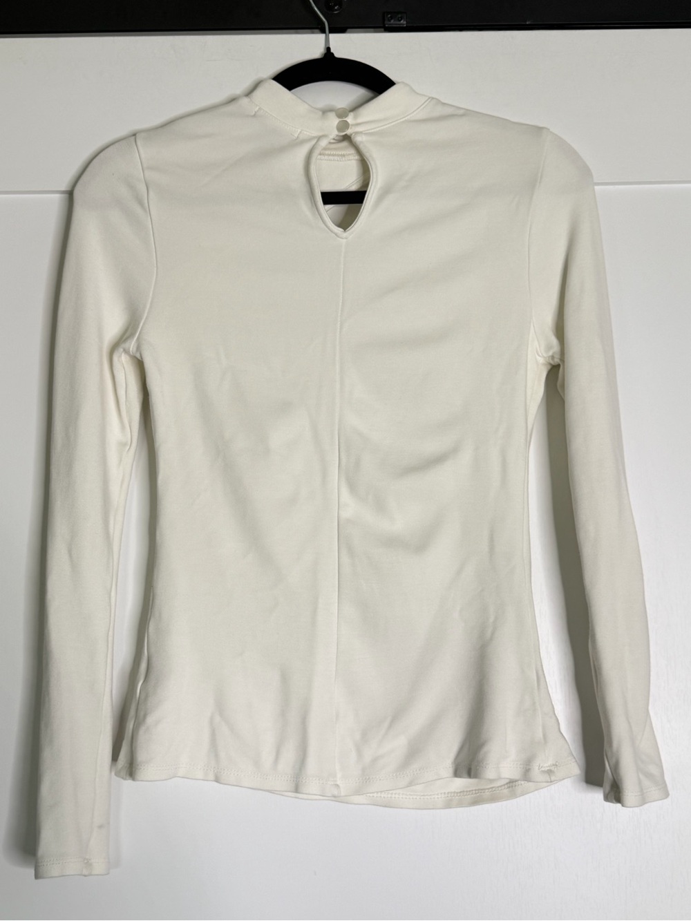 Halogen white long sleeve fitted shirt - Picture 6 of 8